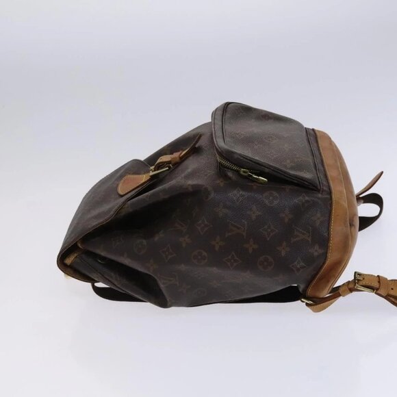LOUIS VUITTON Monogram Montsouris GM Backpack M51135 LV Auth BA517 main image 6